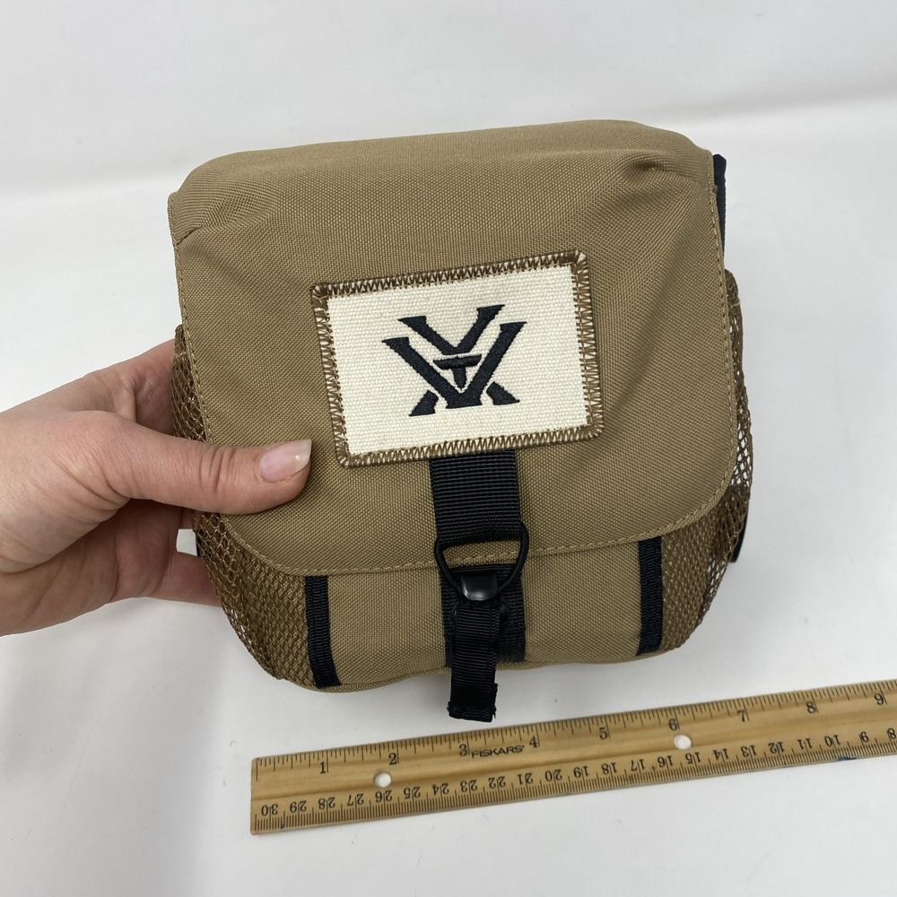 Vortex Glasspak Binocular Harness Coyote Brown Bag Carrying Case Hunt Camp Hike